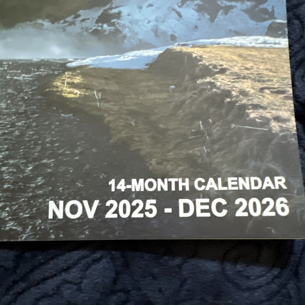 National Parks 2026 Calendar – Nature & Adventure Photography - Picture 3 of 5